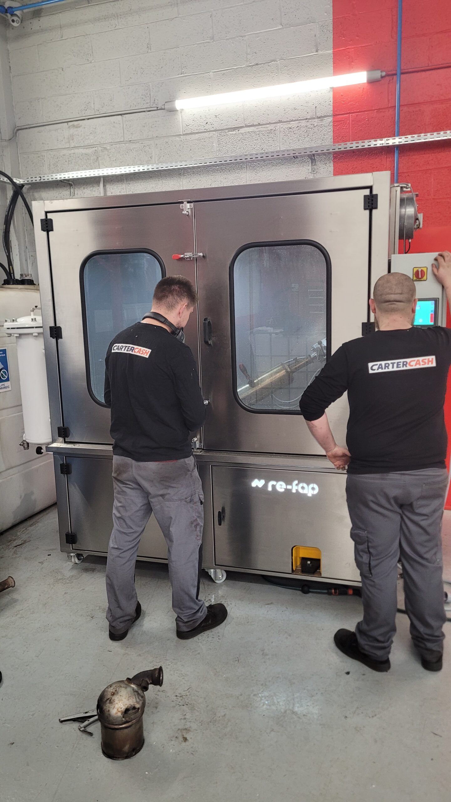 Espace nettoyage filtre à particules Villeneuve d'Ascq - Lille Métropole