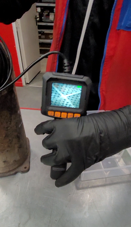 Contrôle état du FAP à l'accueil Carter-Cash Thiais